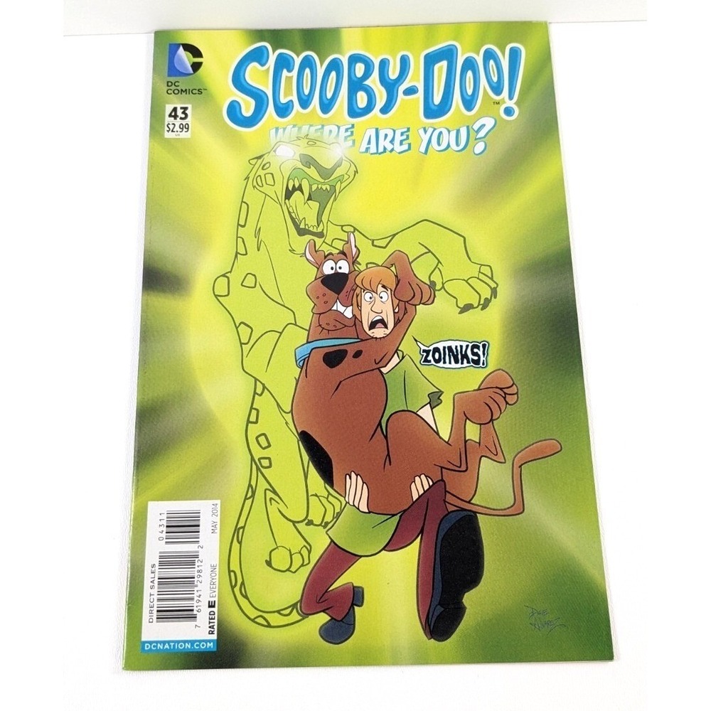 Scooby-Doo Where Are You 43 DC Comics May 2014 Shaggy Mystery Inc Mystery Feline